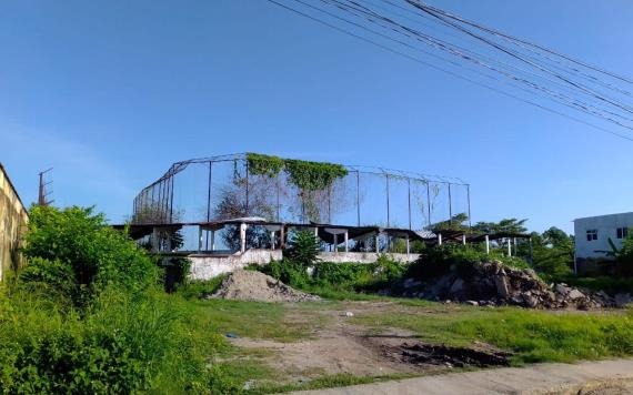 Campo de béisbol Usumacinta se encuentra en pésimas condiciones desde hace muchos años