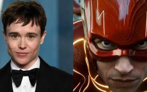 ¿Nuevo Flash? Fanáticos piden a Elliot Page como nuevo Flash en sustitución de Ezra Miller