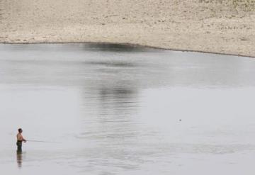 Río Po de Italia, se queda sin agua ante sequía histórica