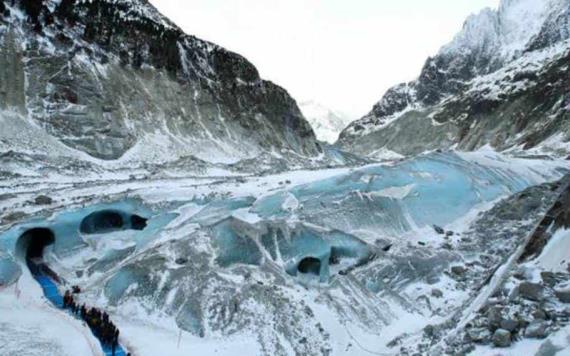 Deshielo de glaciares por cambio climático rediseña la frontera entre Italia y Suiza