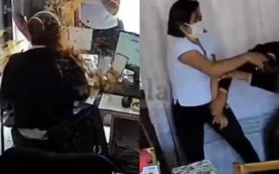 Presidenta del DIF en Tlaxcala ataca a empleada