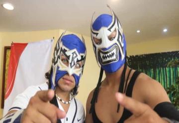 Luchadores Boomerang y Tormento listos para convertirse en profesionales