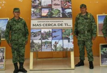 Inauguran exposición fotográfica "Ejército y Fuerza Aérea Más Cerca de ti" en Jalapa