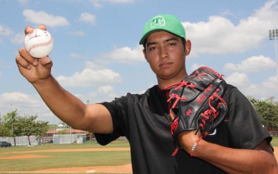 El prospecto de Olmecas de Tabasco Eddy Félix está viviendo un estupendo momento