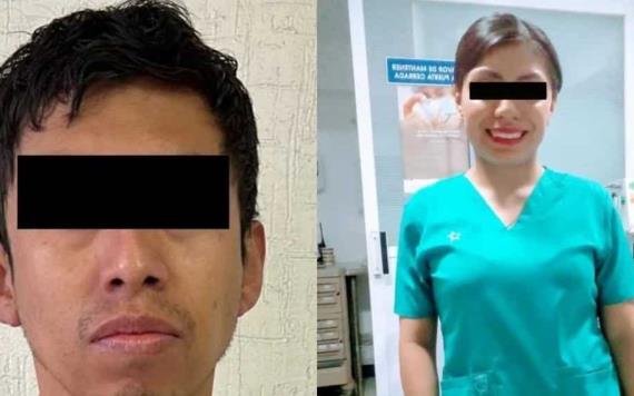 Detienen al presunto feminicida de Adriana Inés, enfermera hallada sin vida en Edomex