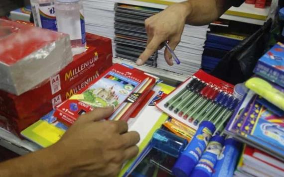 Se espera una derrama de 80 millones de pesos en el sector comercial de útiles escolares