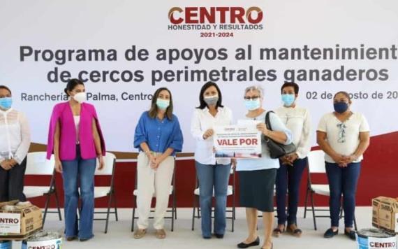 Entregan insumos del programa de Apoyo al mantenimiento de cercos perimetrales ganaderos a productores pecuarios
