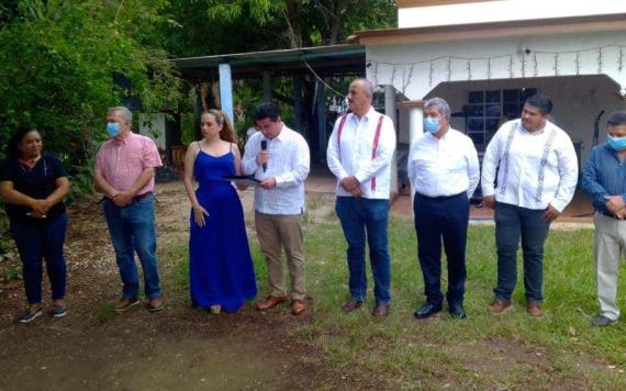 Gobernador del estado en gira por Jalapa para supervisar avance de obras