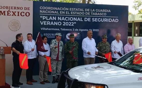 Ponen en marcha el Plan de Seguridad "Verano 2022"; autoridades comprometen coordinación para vacacionistas