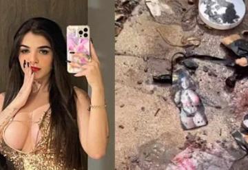 Hallan en panteón fotos de Karely Ruiz junto a muñeco vudú y Santa Muerte