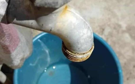 Reportan falta de agua en Jalpa de Méndez