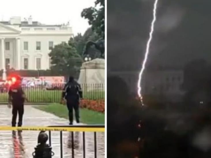 Fallecen dos turistas tras impacto de rayo cerca de la Casa Blanca Fallecen dos turistas tras impacto de rayo cerca de la Casa Blanca