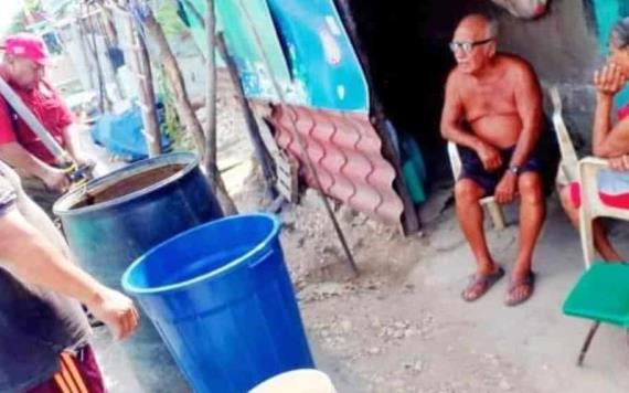 Atiende el gobernador la denuncia de falta de agua en Nacajuca
