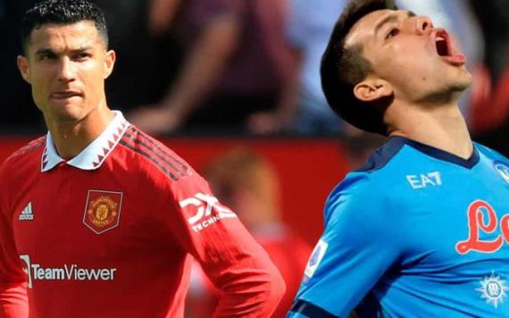 Manchester United buscaría intercambio de Cristiano Ronaldo por Chucky Lozano