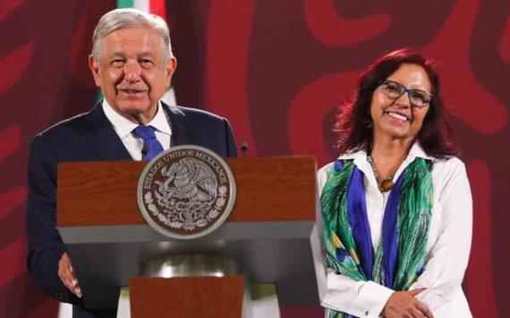 AMLO presenta a Leticia Ramírez como la nueva titular de la SEP