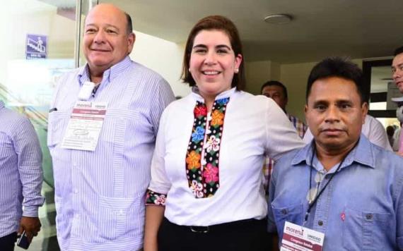 Tey Mollinedo está preparada para desempeñar el cargo como presidenta del CDE de Morena: Omar Cabrera