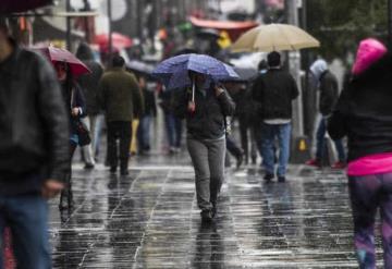 Este lunes se pronostican lluvias puntuales e intensas en diferentes estados de la República