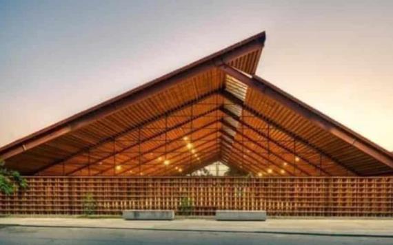 Casa de Cultura en Nacajuca es finalista en concurso de arquitectura en España
