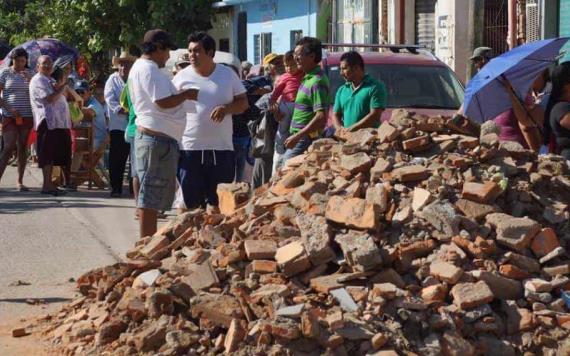 A cinco años del sismo del 7 de Septiembre, damnificados de Oaxaca y Chiapas siguen olvidados