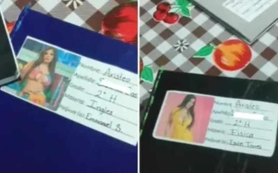 Estudiante forra sus cuadernos con fotos de Karely Ruiz; se vuelve viral