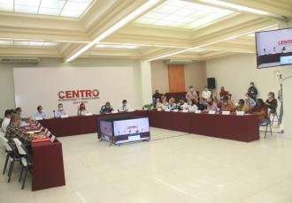 Realizan primera sesión ordinaria del consejo de protección civil municipal de Centro