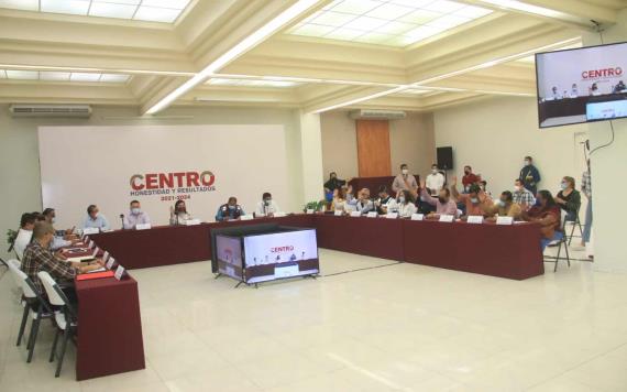 Realizan primera sesión ordinaria del consejo de protección civil municipal de Centro