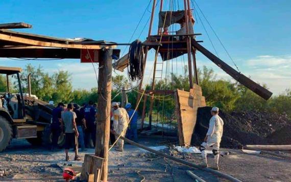 Indemnizan con 4.7 mdp a familias de mineros atrapados en Coahuila