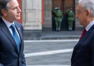 El secretario de los estados EU Antony Blinken y López Obrador se reunirán en Palacio Nacional