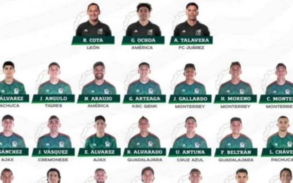 Dan a conocer la última convocatoria del Tri antes del Mundial