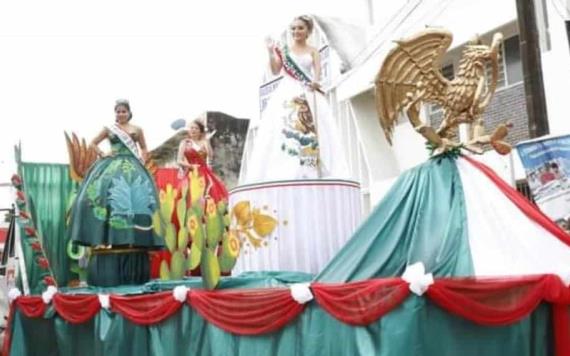 Calles de Paraíso se viste con desfile de conmemoración del Día de la Independencia de México