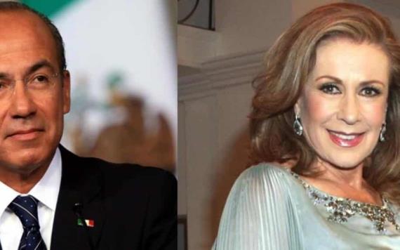 Laura Zapata declara que Felipe Calderón fue el mejor presidente de México