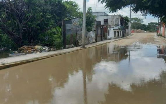 Comunidades de Balancán presentan anegaciones por las aguas del Río Usumacinta