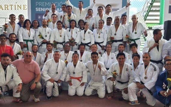 Delegación tabasqueña de judo logró dos oros y una plata