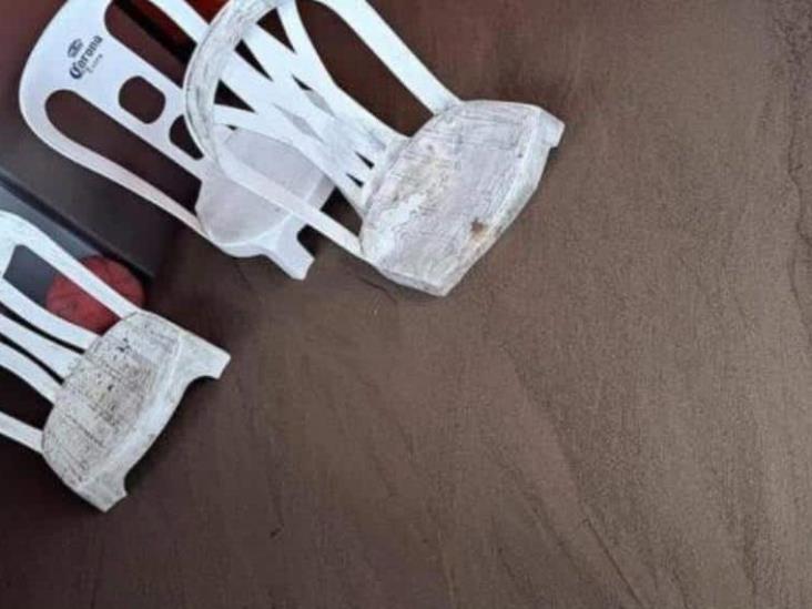 Arena tapiza calles de Veracruz; 600 viviendas son afectadas Arena tapiza calles de Veracruz; 600 viviendas son afectadas