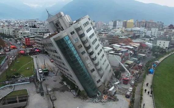 Registran sismo de magnitud 6.8 en Taiwán