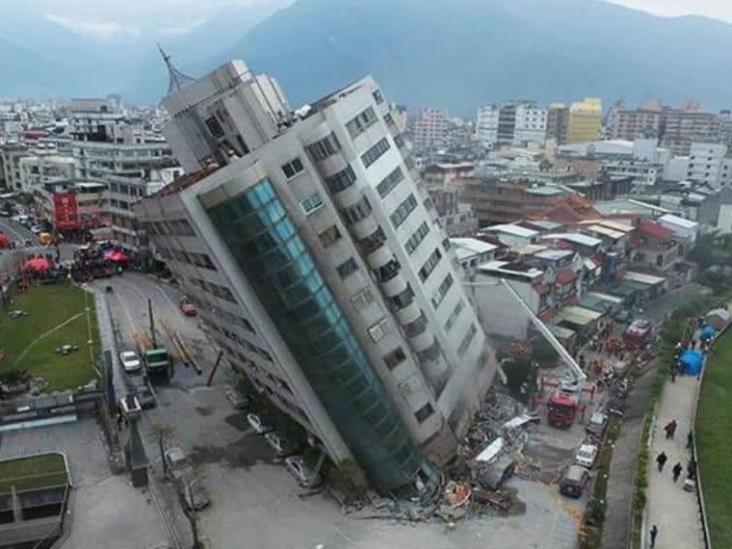 Registran sismo de magnitud 6.8 en Taiwán Registran sismo de magnitud 6.8 en Taiwán