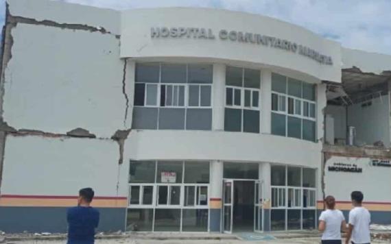 Reportan daños en 21 hospitales de Michoacán por sismo 