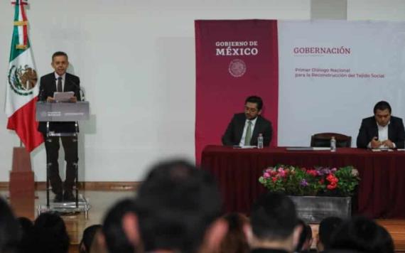 Inaugura César Yáñez Centeno ´Primer Diálogo Nacional para la Reconstrucción del Tejido Social´