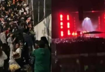 ¡Qué vivos! Fanáticos suben a puente y ven concierto de Dua Lipa sin pagar