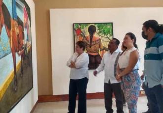 Atilano Caña, artista plástico presenta Exposición Cómo no Amarte, Mujer de Campo