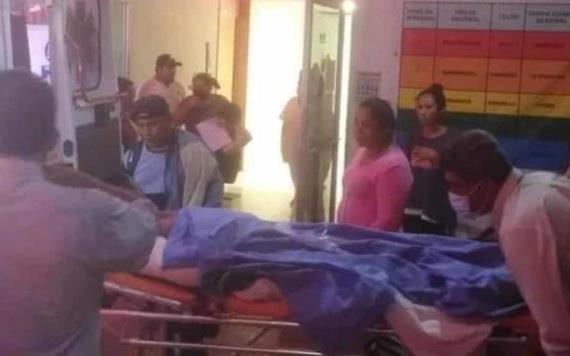 Cocodrilo ataca a joven en Palizada y sufre para recibir atención médica