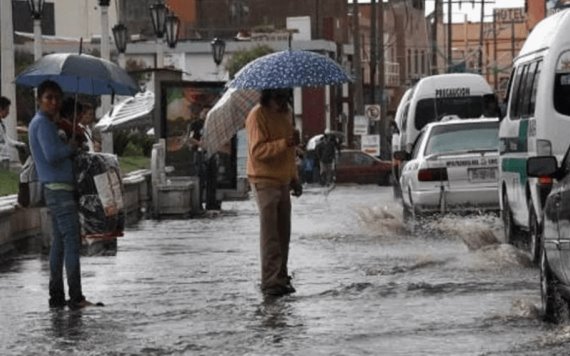 Para hoy se prevén lluvias intensas en regiones de Chiapas, Hidalgo, Oaxaca, Puebla, San Luis Potosí y Veracruz