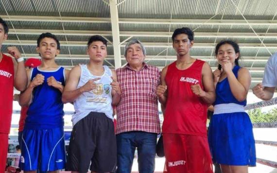Estupenda actuación tuvo la delegación tabasqueña en la Liga de Boxeo Federado que se realizó en Mérida, Yucatán