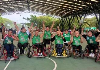 El equipo de basquetbol de sillas sobre ruedas, Lagartos de Tabasco, tuvo un excelente inicio en la Liga Chiapaneca