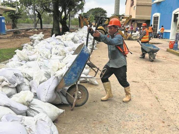 Se anticipan ante aumento de nivel del río Grijalva Se anticipan ante aumento de nivel del río Grijalva