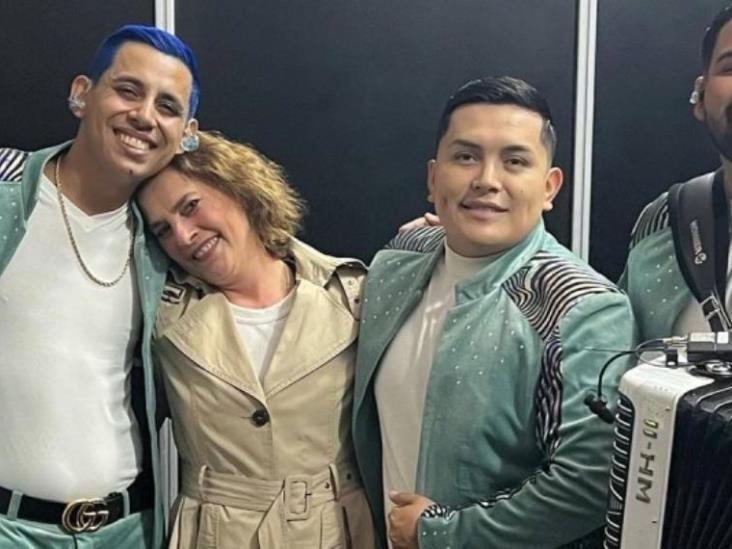 Beatriz Gutiérrez Müller felicita a Grupo Firme "por alegrar a tanta gente" Beatriz Gutiérrez Müller felicita a Grupo Firme "por alegrar a tanta gente"