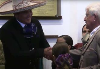 El ingeniero Manuel Ordóñez Galán fue entronizado al Salón de la Fama de la Federación Mexicana de Charrería