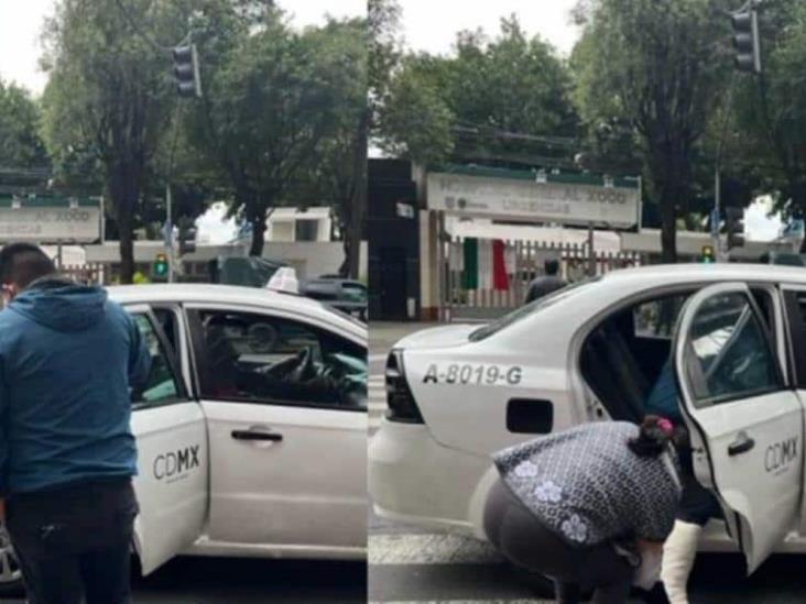 Sin recursos para ambulancia particular... pagan taxi Sin recursos para ambulancia particular... pagan taxi