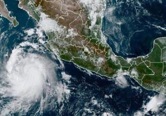Se forma la tormenta tropical Orlene en costas de Colima y Jalisco