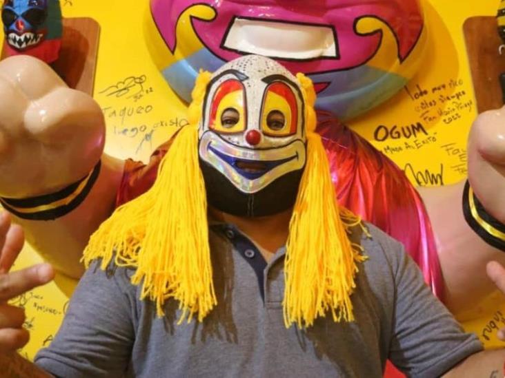 Payasito Krosty, nervioso pero con certeza de que salvará su máscara en la lucha estelar Payasito Krosty, nervioso pero con certeza de que salvará su máscara en la lucha estelar